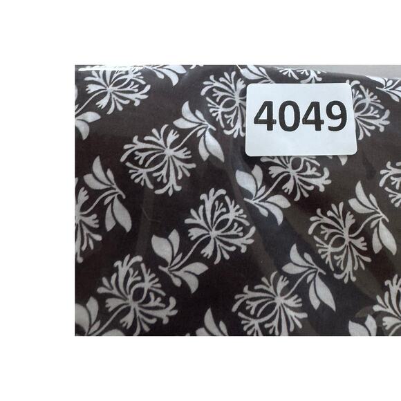 Dockers Brown White 12 Floral Stretch Front Closure w/Pockets Skirt Skort - Picture 7 of 7